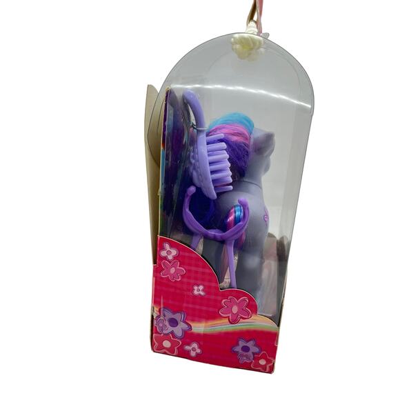 My Little Pony Tink A Tink A Too Purple Pony In Open Box New with Dusty Box 2003 - Picture 2 of 15